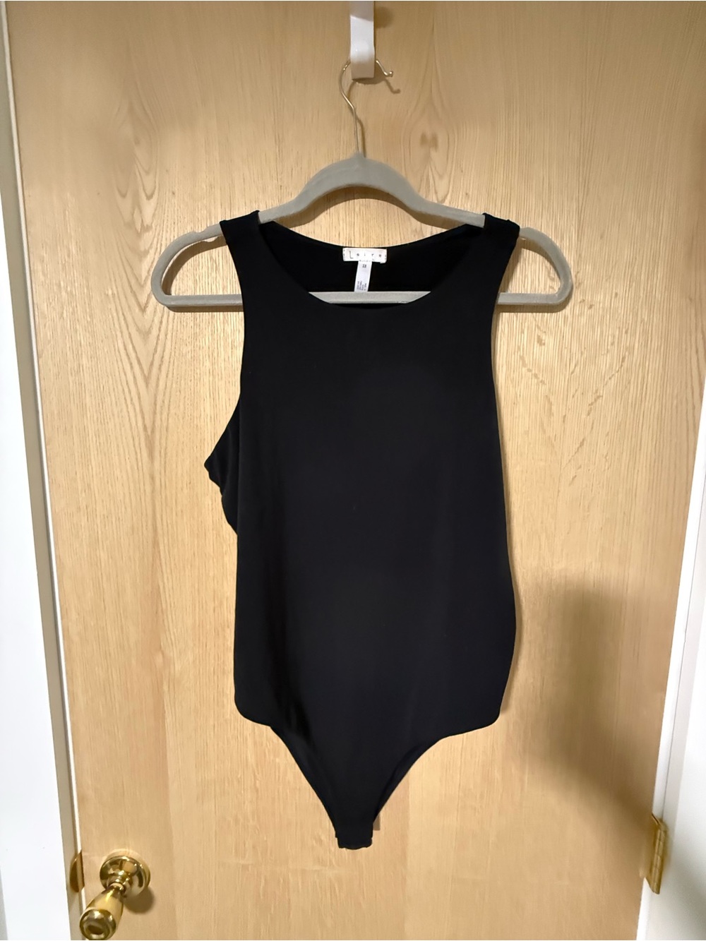 Black Sleeveless Bodysuit 1X